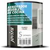 JOVIRA PINTURAS Vernice per rinnovare i mobili di cucina, bagno e porte, satinata all'acqua. (750 Millilitri, Bianco Caldo)