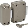 Yale Serratura per porta cilindro singola - apertura a chiave esterna - cilindro diametro 23 mm, lunghezza 35 mm, 5 perni - YV25C-35/SC - protezione antistrappo - 4 chiavi, beige