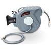 Lospitch Avvolgitubo automatico per tubo dell'aria compressa, 20 m, attacco 1/4, supporto per tubo da parete, avvolgitubo girevole a 180°