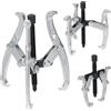 SW-Stahl SW Stahl 10405L Set di Estrattori Universali, 3 Pezzi a 2 e 3 Bracci | Estrattore reversibile per interno ed esterno, ganasce forgiate in qualità industriale, 75 mm, 100 mm e 150 mm