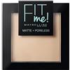 Maybelline Fit Me! Matte + Poreless Polvere No. 115 Avorio 9 g
