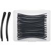 XUMIN 15 x 6,5 cm nero in metallo parrucchiere professionale usa forcine per capelli intrecciate Up-do clip cerimonia nuziale clip divisori accessori per la parrucchiere