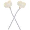 ZUNOXAZ Testa di Fiore Facile da Usare Diffusore per Oli Essenziali 2 Pezzi in Legno Corda di Cotone Bianco Decorazione Delicata per Casa e Hotel