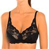 Playtex Reggiseno Senza Ferretto in Pizzo Essential Elegance Lace Donna x1, Nero, 40/6C
