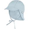 Sterntaler Schirmmütze Nackens. Tinta Unita Cappello da Sole, Blu Chiaro, 45 Unisex Bambino