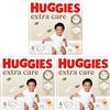Huggies Extra Care, Pannolini Taglia 4 (8-16 Kg), Ultra assorbente, Pacco Scorta, 66 Pz