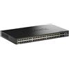 D-Link SmartPro DGS-1530-52P - Switch - Smart - 48 X 10/100/1000 (POE+) + 4 X 10