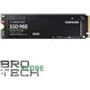 Samsung SSD SAMUSNG MEMORIE 980 500GB NVME M.2 SSD INTERNO DA 500GB