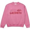 Lacoste Sh5453 Felpa, Reseda Pink, M Uomo