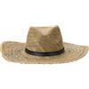 Artibetter Cappello da Sole Uomo in Paglia con Ampia Falda per Protezione UV Estiva, Leggero e Traspirante per attività All'aperto e Spiaggia, Taglia 58-60 Cm