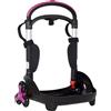 SEVEN Carrello Portazaino Be Box Trolley Flex 3wd Black Fuxia