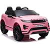 GIODICART Auto Elettrica Macchina per Bambini 12V Range Rover Evoque Rosa