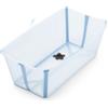 Stokke Flexi Bath Vaschetta Ocean Blue con Tappo Termosensibile