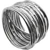 Cavaliere Gioielli Anello Filo della Vita Argento 925 Donna Uomo Portafortuna Legame amore famiglia Fascia Larga 1,5 cm (18)