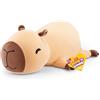Hug-A-Lumps (medium di ZURU, peluche ponderato coccoloso e schiacciabile, Capybara(Connie)