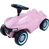 BIG-Bobby-Car Neo - Auto giocattolo con pneumatici silenziosi dal design moderno, per bambini a partire da 1 anno, colore rosa
