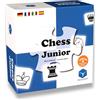 cubes.art Cubi.Art Chess Junior - Gioco di Scacchi per Bambini con Genitori dei Bambini Istruzioni, Blu