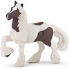 Papo - Statuina Cob Irlandese Baio Realistica - 3 Anni + - Collezione Cavalli - Gioco Creativo Mondo Equestre - Idea Regalo Giocattolo Bambina Bambino