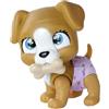 Simba - Pamper Petz Cagnolino, 105953050, +3 anni, funzione beve e bagna, con pannolino, zampina gender reveal, con 3 accessori