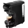 DICTROLUX Macchina da caffè 1450W 4 in 1 capsule cialde e compatibile con nespresso dolce gusto a modo mio