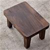 ZIJIREN Poggiapiedi in legno, sgabello da tavolino, sgabello da scarpe, tavolo per piante, fasciatoio per scarpe, sgabello in legno massello, sgabello basso, panca, sgabello basso portatile (forma K)