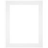 yd. Passepartout 40x50 cm per Il Formato Foto 30x40 - Bianco - Museumkarton - Dimensioni Esterne 40x50 cm - Dimensioni Interne 30x40 cm