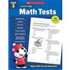 Scholastic Success with Math Tests Grade 5 Workbook (Tascabile)