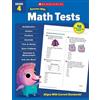 Scholastic Success with Math Tests Grade 4 Workbook (Tascabile)