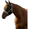 Zilaro Maschera Antimosche Cavallo, Un Pezzo di Maschera Antimosche per Cavalli Intera, Rete Nera con Protezione per Occhi e Orecchie, Chiusura con Velcro, Facile da Indossare, Taglia S-L (L)