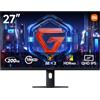 XIAOMI G27Qi 2026 Monitor Gaming 27 Pollici 2K QHD, 200Hz, 1ms, Fast IPS, FreeSync Premium, HDR400, 95% DCI-P3, TÜV Low Blue Light, 2560x1440, HDMI, DP