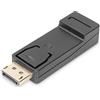 DIGITUS Adattatore grafico DisplayPort, da DP a HDMI Tipo A, Full HD 60Hz, 1920 x 1080 Pixel, Nero