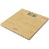 Salter 9086 WH3R - Bilancia elettronica in bambù per bagno, piattaforma impermeabile naturale, sottile, pesatura istantanea salendo sulla piattaforma, piedini inclusi, capacità max 150 kg
