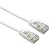 ROLINE Cavo ROLINE U/FTP DataCentre (Kat.7), LSOH, con stecche RJ45 (500 MHz), sottile, grigio, 3,0 m (21.15.1