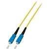 efbe Schott Cavo patch in fibra ottica Simplex SC-SC G657.A2 15 m -- 3,0 mm giallo 9/125 µm