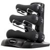 Zipro Set di manubri in neoprene ZIPRO da 6 kg - Manubri corti Torre per manubri con manubri Pesi per la casa Commercio Set Aerobica Fitness Manubri da ginnastica Nero