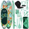 HUIIKE Tavola Sup Gonfiabile Adulti 10' Convertibile in Kayak. Stand Up Paddle, 130 kg