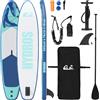 vidaXL Tavola da stand up paddle gonfiabile HYDROS 305 x 76 x 15 cm per