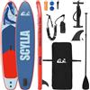 vidaXL Tavola da stand up paddle gonfiabile SCYLLA 305 x 76 x 15 cm Blu