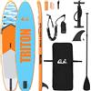 vidaXL Tavola da stand up paddle gonfiabile TRITON 366 x 81 x 15 cm Blu