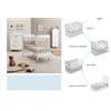 Lettino Azzurra Design Homi Evo Bianco Completo