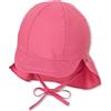 Sterntaler Berretto Unisex per Bambini, con Protezione per Il Collo, Colore Corallo, Normale, Corallo, 45