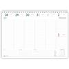 Agendepoint.it Agende Planner Planning Settimanale 2027 LIFE Spiralato, Formato A4 21x30 cm, Festivi Evidenziati, Sezioni Note