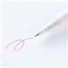 MUJI 無印良品 Penna gel a scomparsa liscia (set di 3 penne) (viola, 0,5 mm)