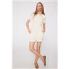 Tezenis Shorts Crinkle Donna Bianco