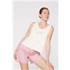 Tezenis Canotta Spalla Larga Cotone Stampato Donna Stampa