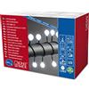 Konstsmide / Konstsmide 3696-207 LED Globelichterkette grandi e rotondi diodi/80 bianca fredda diodi/24 V trasformatore esterno/cavo nero