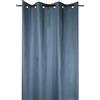 Stof Lovely Casa - Tenda con occhielli - Dimensioni 140 x 260 cm - 100% cotone - Colore Blu - Modello Oxford - Raso di cotone Molto elegante e morbido al tatto - 8 occhielli - Facile da fissare
