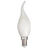 Xanlite Lampadina a filamento LED con fiamma colpo di vento - attacco E14 - 4 W cons. (40 W eq) - luce bianca neutra