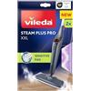 Vileda Steam Plus Pro Sensitive Pad XXL, misura XXL per grandi superfici, ideale per pavimenti sensibili