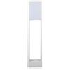V-TAC VT-33 lampada led da giardino 10W chip samsung fissaggio a terra 80cm bianco in alluminio IP65 bianco caldo 3000K - SKU 20116